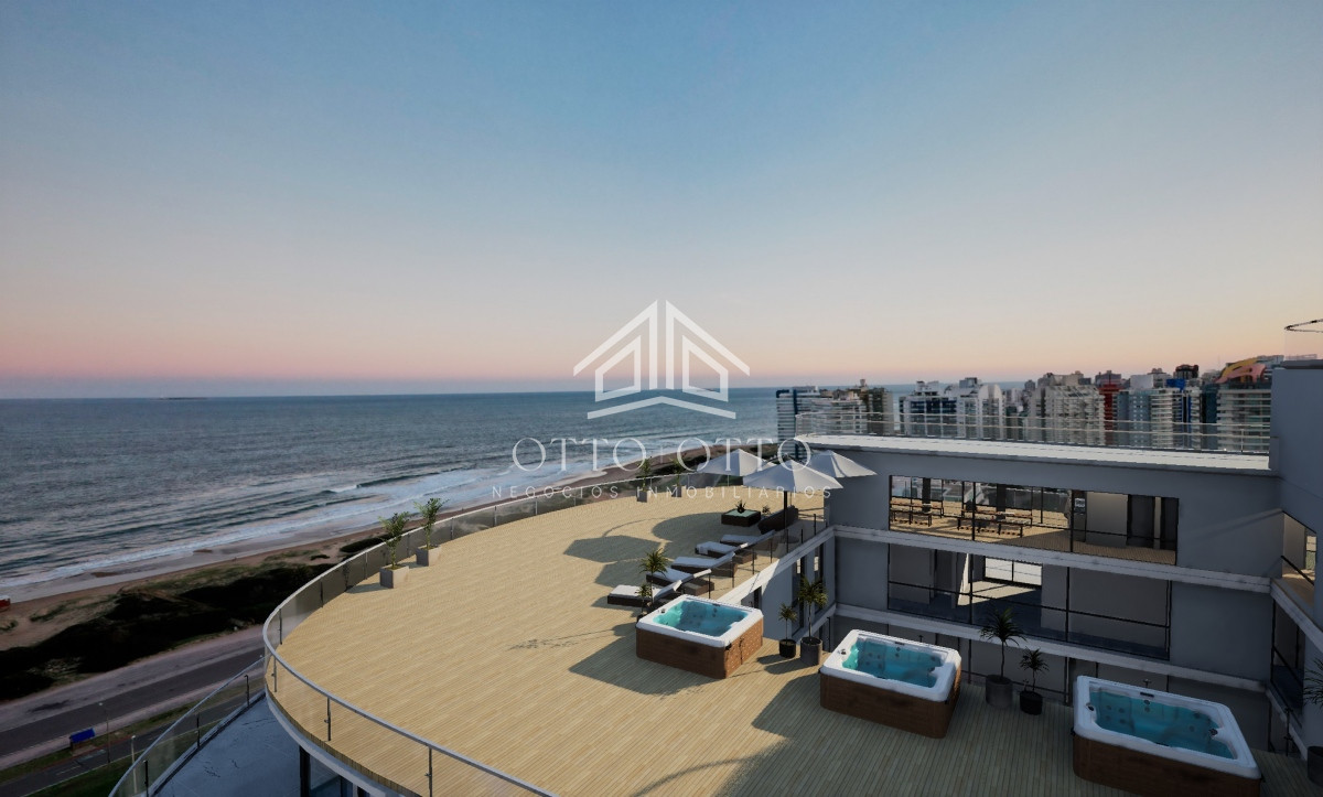 OPORTUNIDAD PROYECTO MANGLAR  EN POZO EN PUNTA DEL ESTE, Apartamento en venta, 1 dormitorio en playa brava