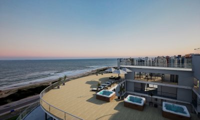 OPORTUNIDAD PROYECTO MANGLAR  EN POZO EN PUNTA DEL ESTE, Apartamento en venta, 1 dormitorio en playa brava 