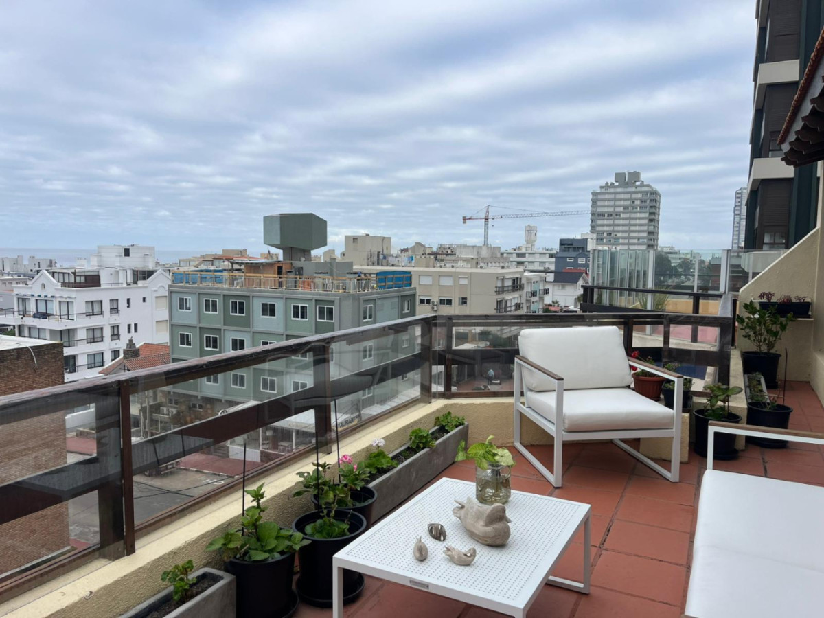 Apartamento de dos dormitorios en venta con terraza y garage en Península