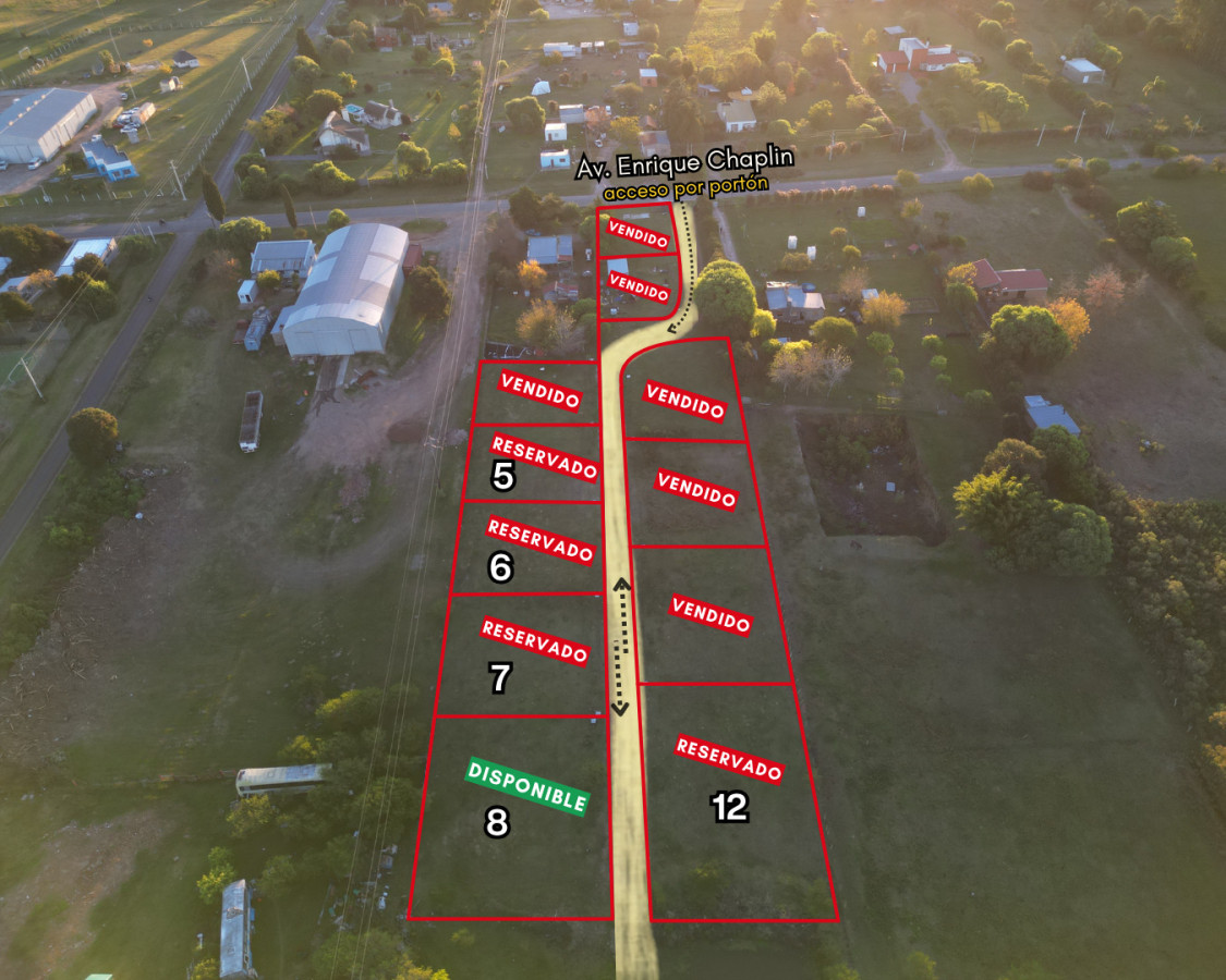 Ultimo terreno en venta de 451m2 con entrega de USD1700