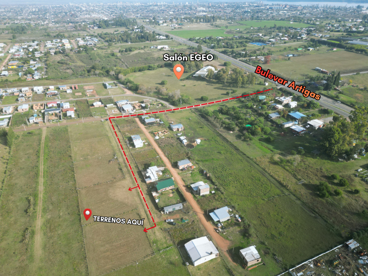  2 TERRENOS DE 1.203 M2 EN ZONA EGEO