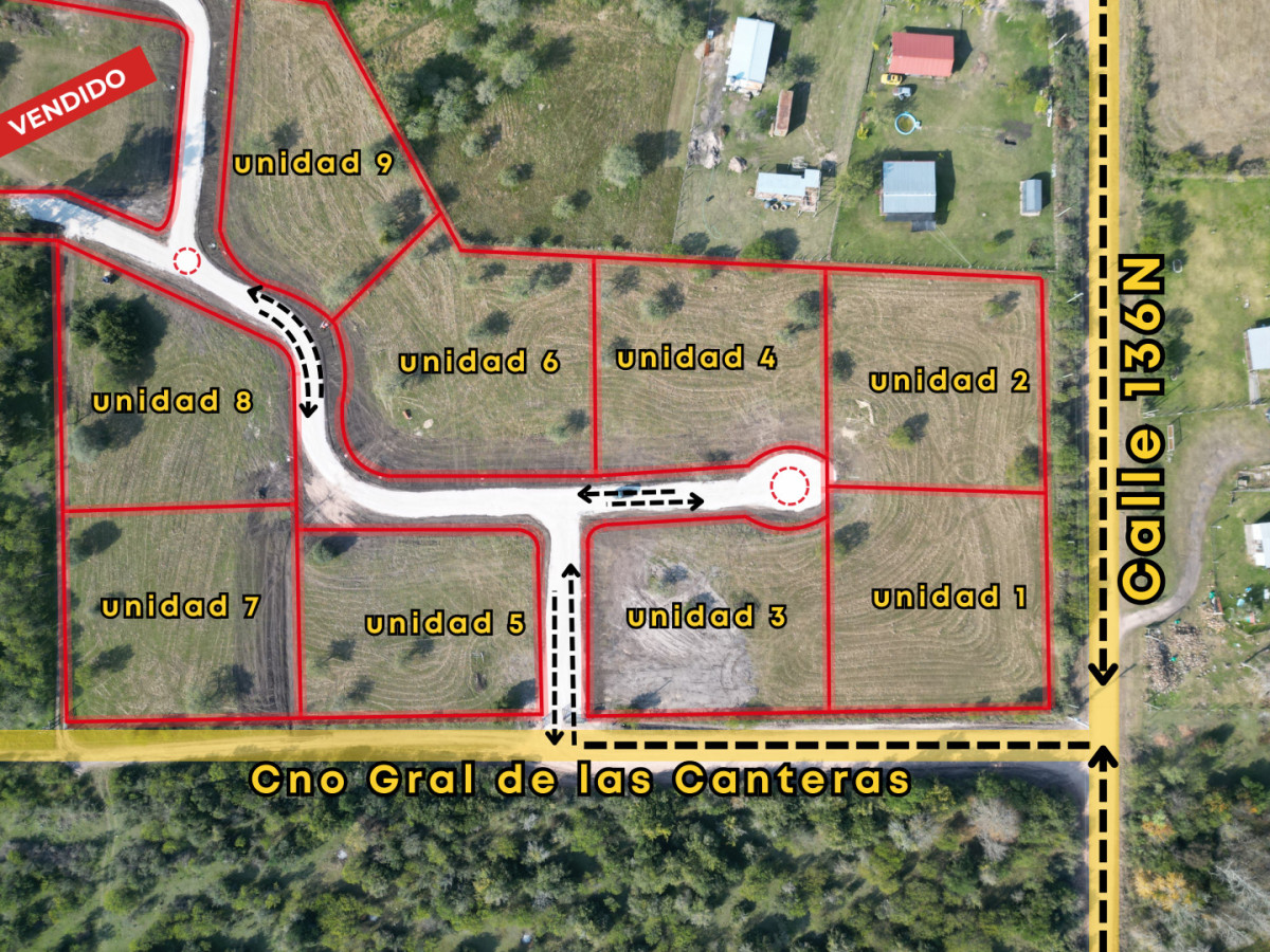 Terrenos en venta de 2000m2 a metros del A. San Francisco