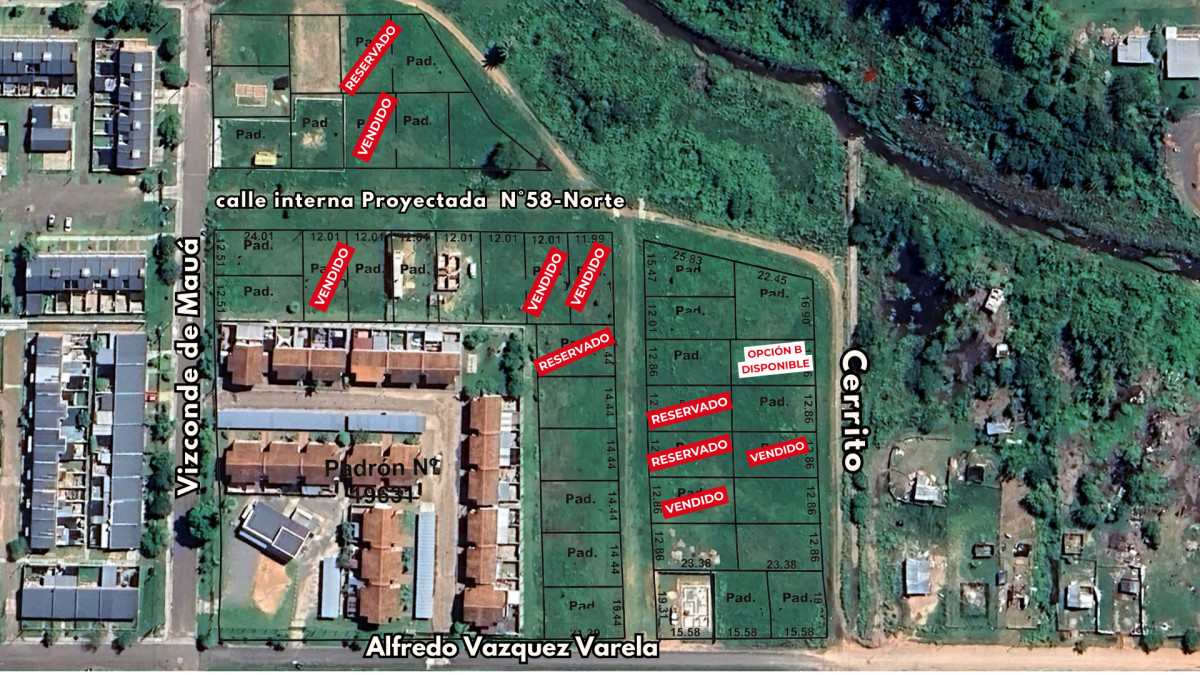 ULTIMO TERRENO 300M2 EN ZONA NORTE