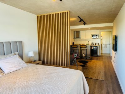 Venta a estrenar monoambiente con balcon pocitos 