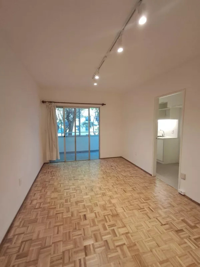 Alquiler apartamento 1 dormitorio, cocina completa, balcon, pocitos 