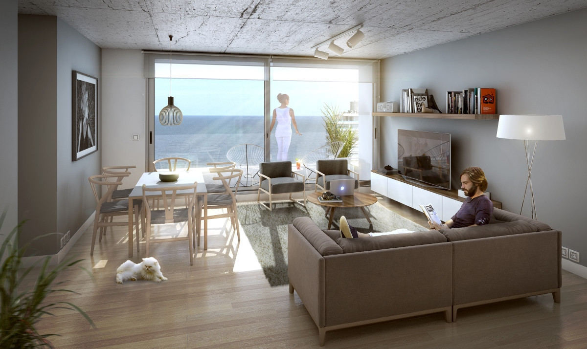 Apartamento Venta 1 dormitorio Punta del Este Venta  A ESTRENAR  cochera incluida