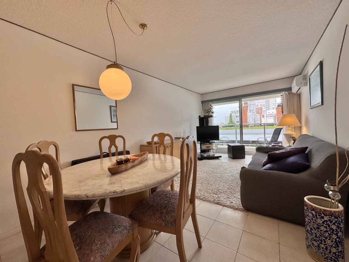 Alquiler temporal apartamento 1 dormitorio y medio Punta del Este