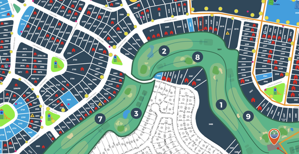 Venta club del lago hoyo 2