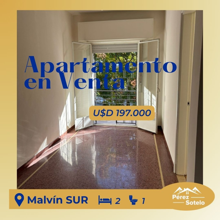 Venta Apto. Malvin 2 Dormitorios, Con Balcón