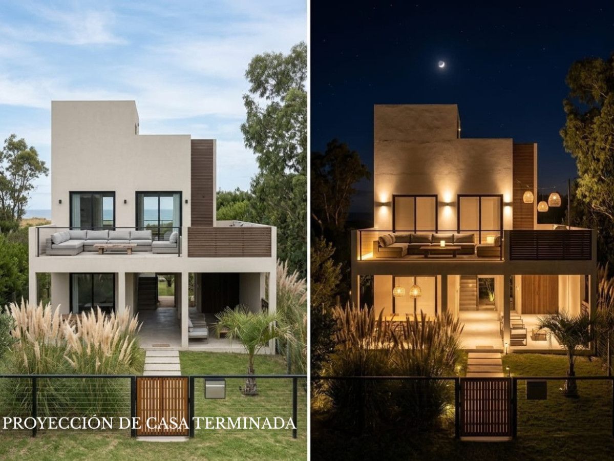 Casa 2 plantas en Santa Mónica a terminar, hermosa vista a la laguna