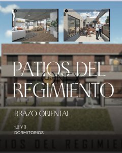 Se vende dúplex a estrenar en Brazo Oriental 