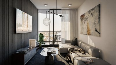 Venta de Apartamento de 1 dormitorio gran balcón