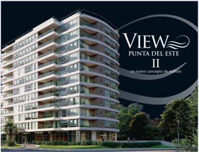 VIEW II, Punta del Este. VENTA 1 DORM. con GARAGE a ESTRENAR