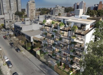 Apartamento con Terraza propia 2 dormitorios 
