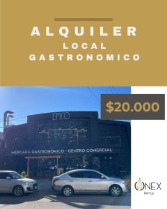 Local comercial / gastronómico en alquiler - Mercado Épico, Atlántida