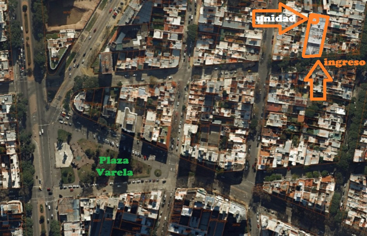 Alquiler Pocitos Apartamento Contrafrente  2 dormitorios Proximo Plaza Varela estufa leña patio