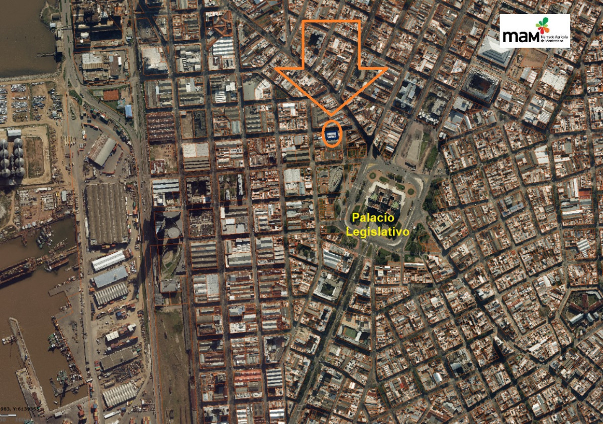 La Aguada prox. Palacio Legislativo & Mercado Agrícola: 2 dormitorios  + Patio en Contrafrente.-