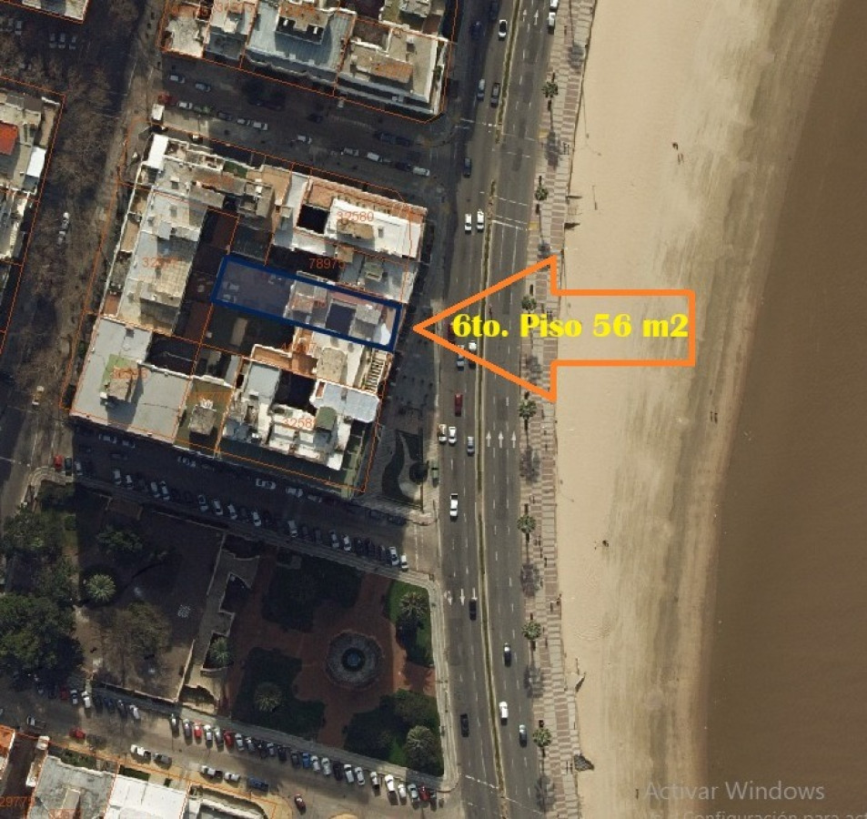 VENTA APARTAMENTO RAMBLA POCITOS 2 DORMITORIOS COCHERA