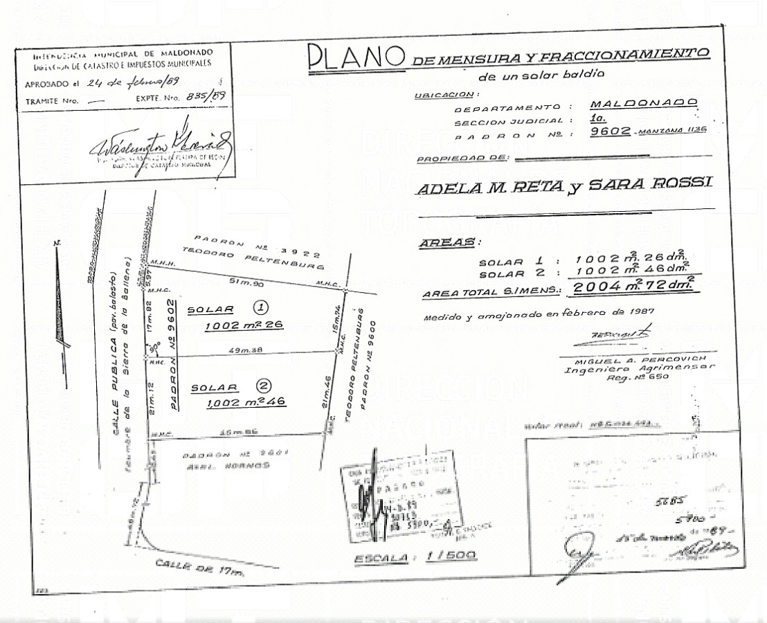 Punta Ballena: estupendo terreno de 1000 m2 en entorno privilegiado muy cerca del Arboreto Lussich