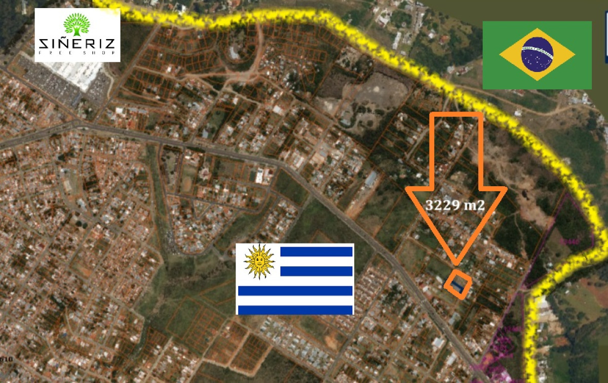 Venta 2 padrones Terreno esquina con frente calle Umberto Umpierrez