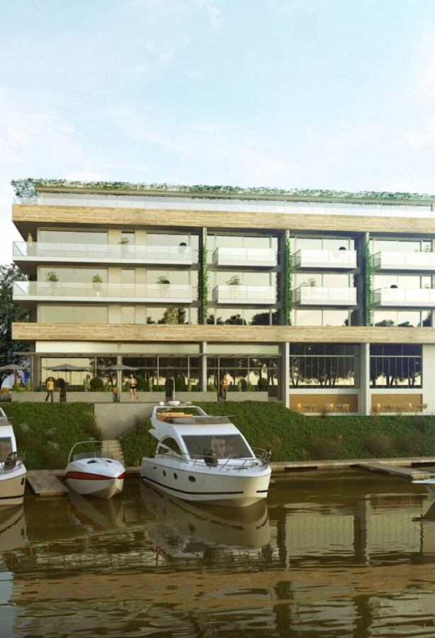 Estratégico Hotel a Terminar con 80 habitaciones y 12 Exclusivas Amarras sobre el Arroyo de las Vacas en Carmelo Colonia.-