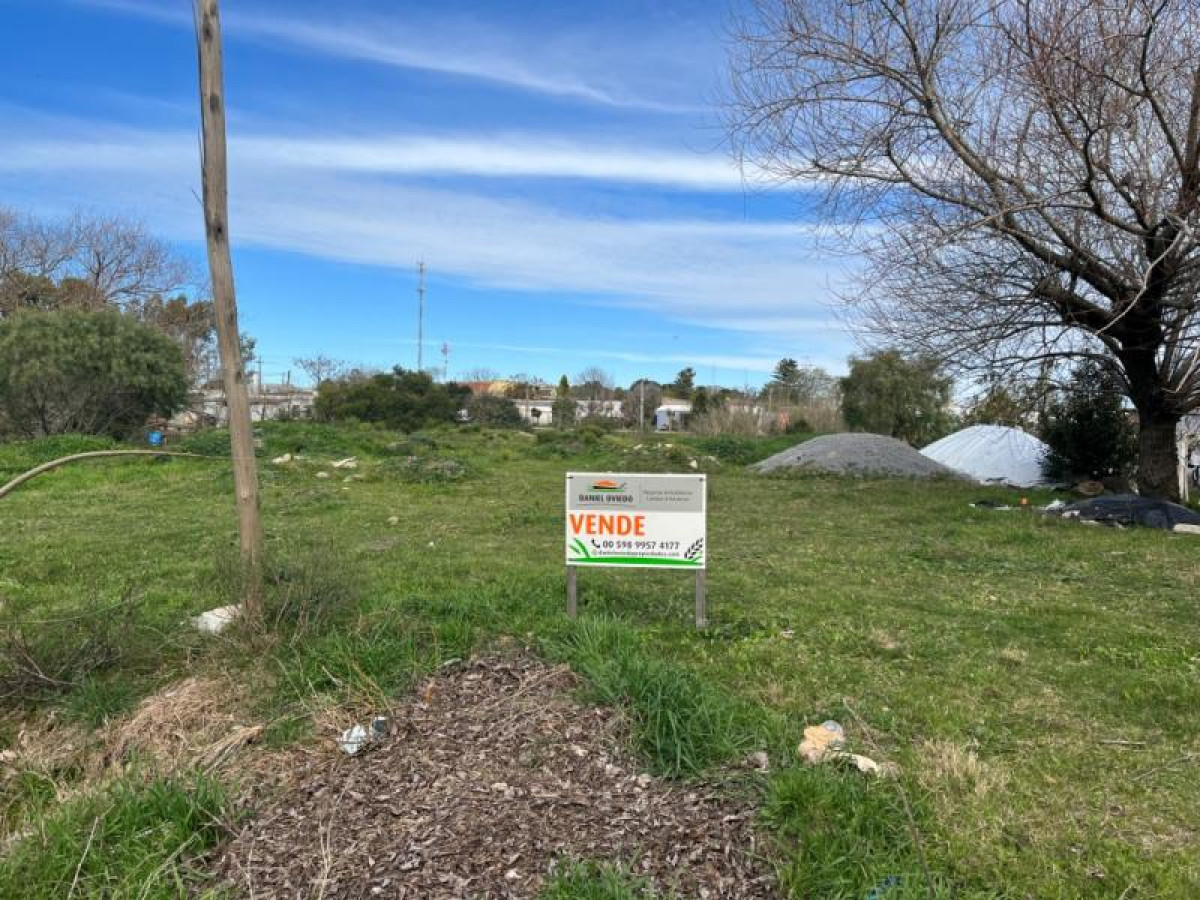 Buen terreno de 1105 m2 en venta en Ecilda Paullier.