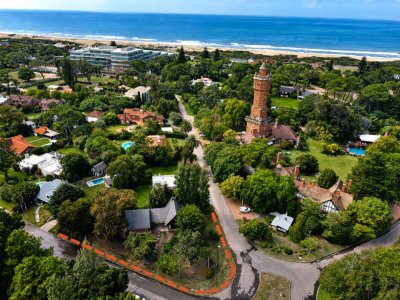 Golf a 350 mts. del mar