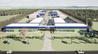 Centro Comercial de la construcción y el hogar, con Área logística independiente. Ruta 39 