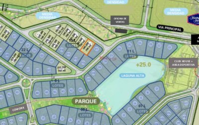 Lote de 700m2 en el Jagüel, barrio privado 