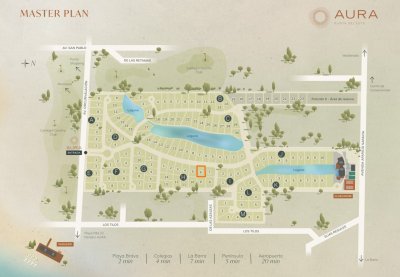 Terreno en Pda 22 de Playa Brava, Barrio Privado 