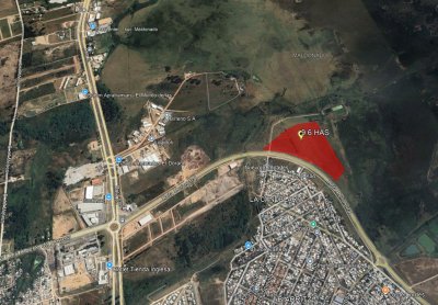 Terreno en Venta  9,6 Hectáreas sobre Avenida Perimetral  Maldonado