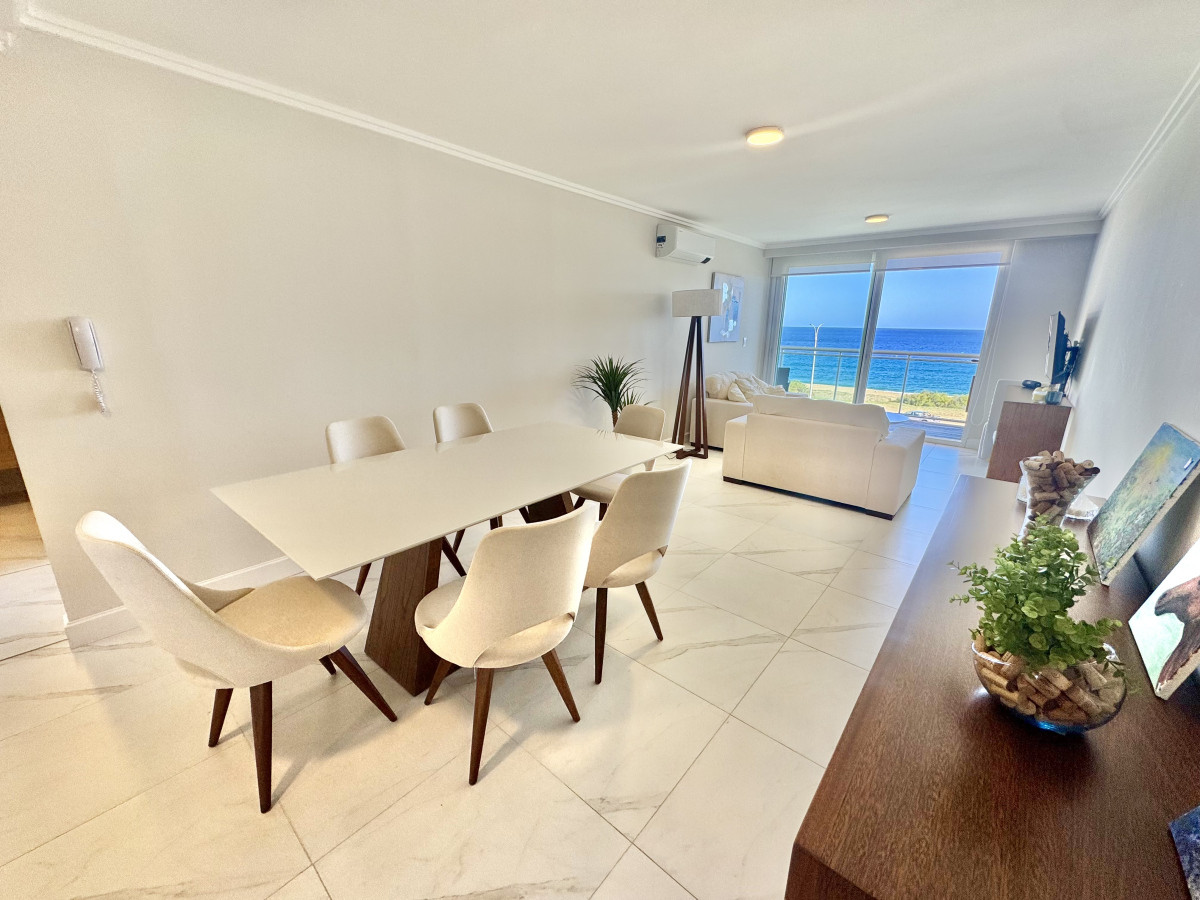 Apartamento en alquiler anual 2 dormitorios en primera línea de mar 