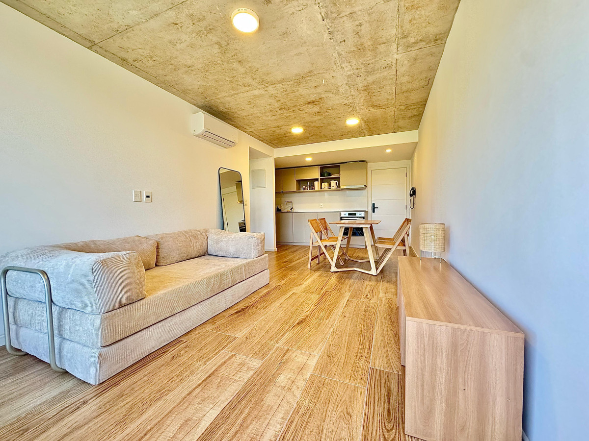 Apartamento 1 dormitorio enalquiler primera linea playa mansa