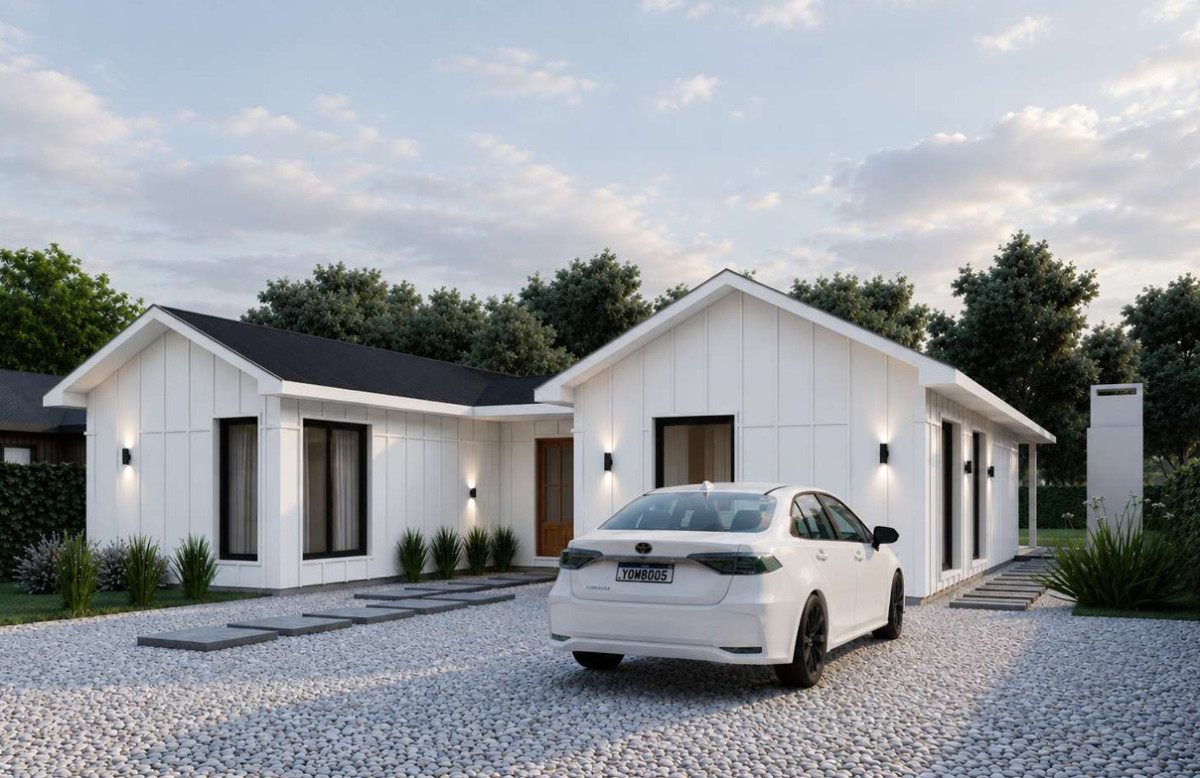 Proyecto Casa en Venta a Metros del Mar en La Barra - 3 Dormitorios | Construcción Sustentable