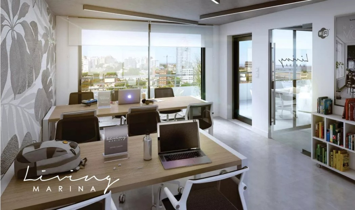 Venta Apartamento 1 Dormitorio Living Marina