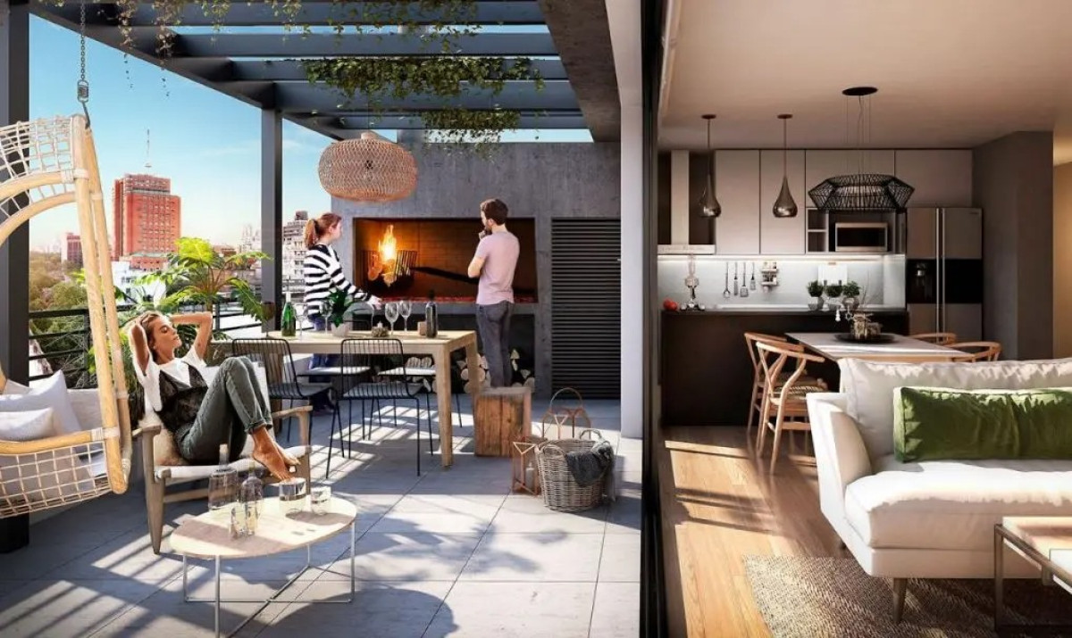 Venta Apartamento 2 Dormitorios Cordón Flip