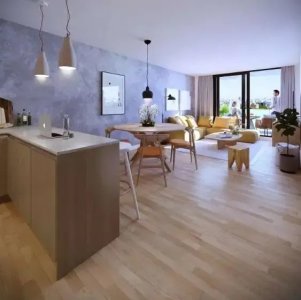 Venta apartamento 2 dormitorios - Terraza - Pocitos - Brio Rivera