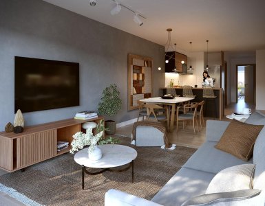 Venta apartamento 2 dormitorios - Deco Maggiolo - Parque Rodo