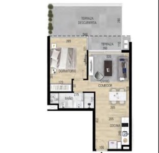 En veta 1 dormitorio en More Altius II