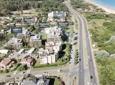 Frente al mar Venta Ap. Barra de Carrasco 1D Terraza Amenities Entrega Inmediata 