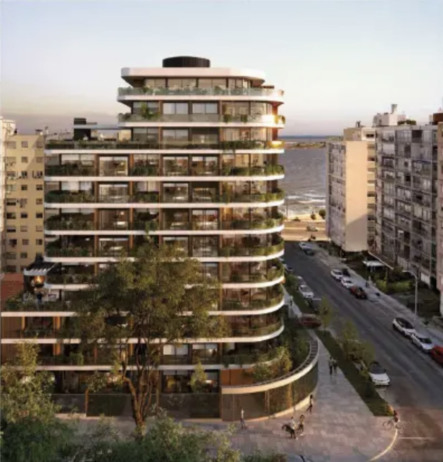 Vivir frente al mar, en equilibrio perfecto - Venta Ap.Pocitos Nuevo 2D Terraza Amenities 