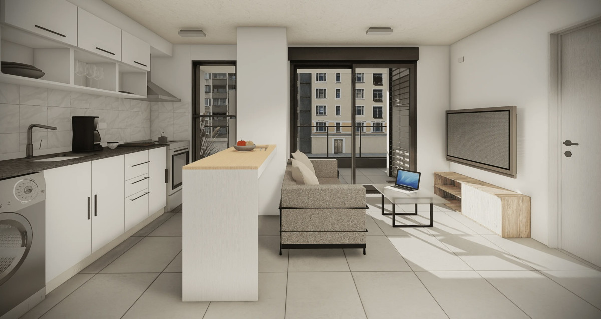 La mejor ubicacion - Venta Ap. Cordón 1D Terraza 8m2 Piso alto Amenities Ley VIS