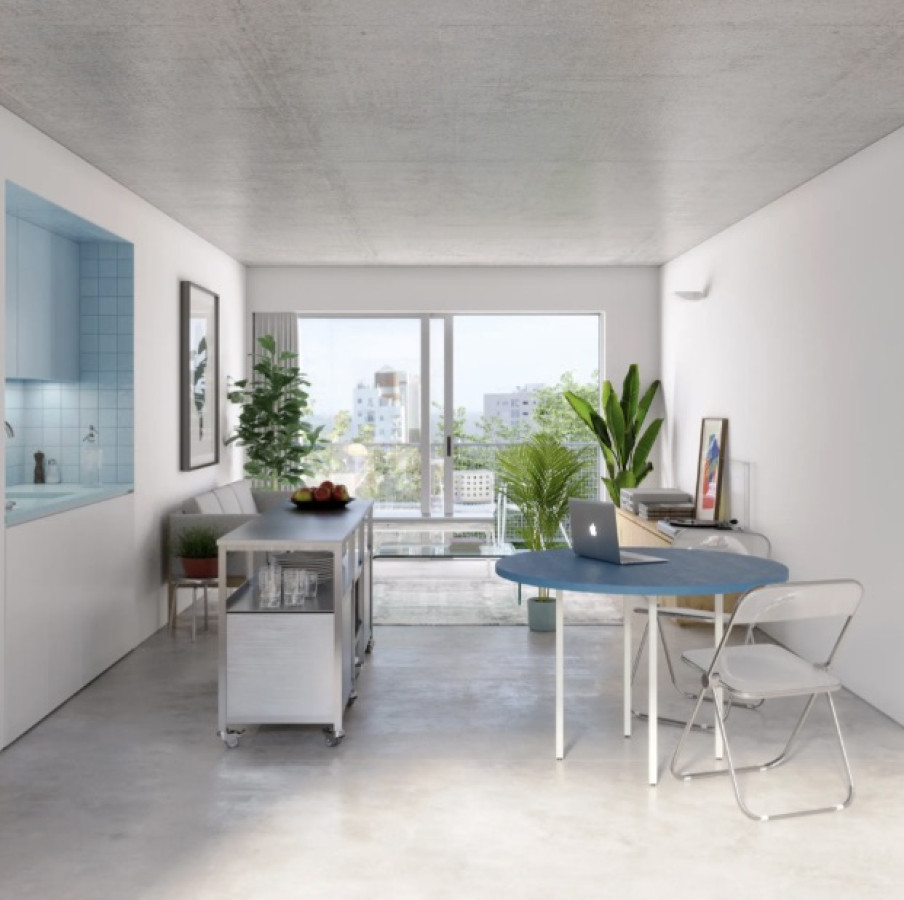 DIseño - Venta Ap.Palermo 2D frente Terraza Amenities LEY ANV
