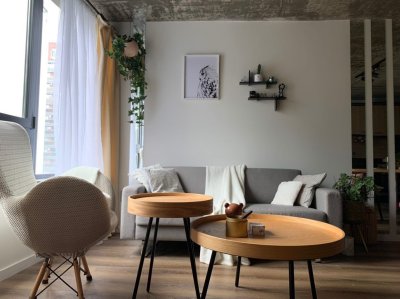 Venta  con renta  1 dormitorio en Pocitos Nuevo, Montevideo.