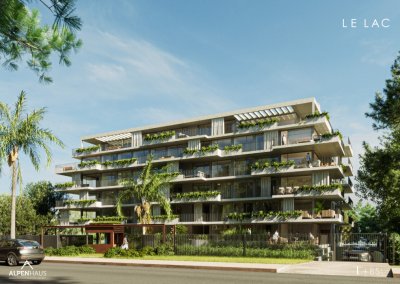 Apartamento en venta de 2 dormitorios en edificio Le Lac