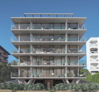 Apartamento en venta 1 dormitorio con vista al mar a estrenar en Playa Mansa, Punta del Este