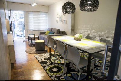 Alquiler Apartamento  2 dormitorios Amoblado  pocitos Montevideo lr 