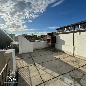 Alquiler Apartamento 1 Dormitorio + Estudio Azotea Exclusiva Parrillero Aguada Montevideo E