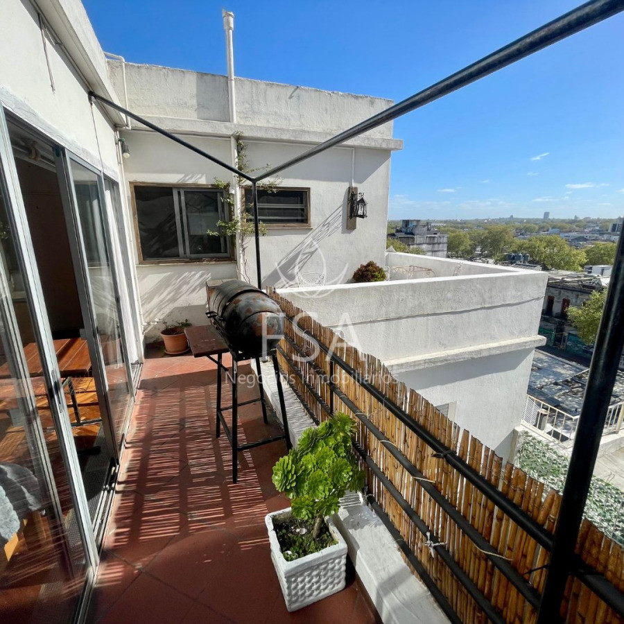 Venta Apartamento Penthouse Monoambiente Terraza Exclusiva Cordon Montevideo St