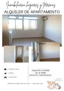 ALQUILER de apartamento en MALVIN